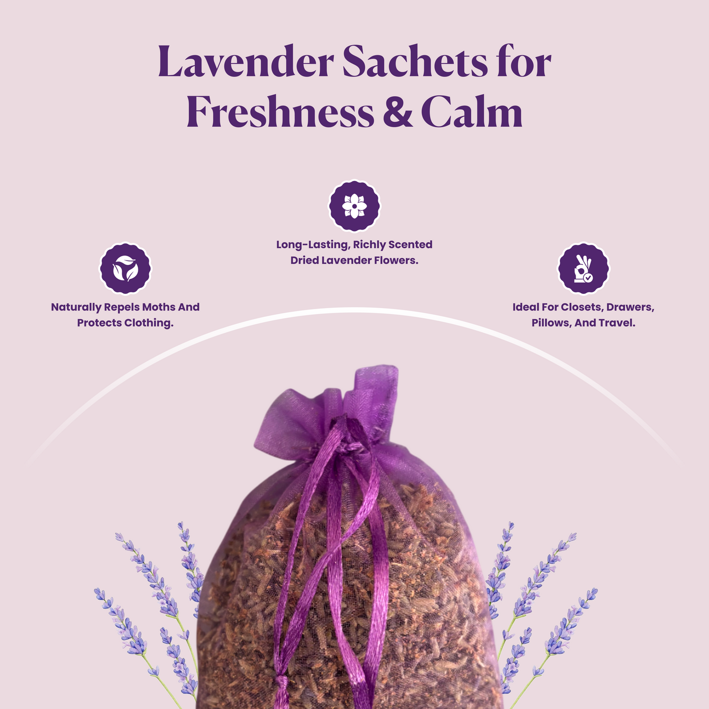 Lavender sachets