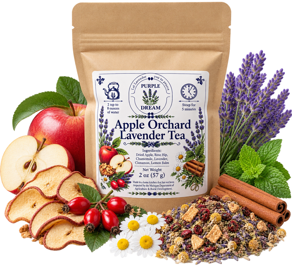Apple Orchard Lavender Tea