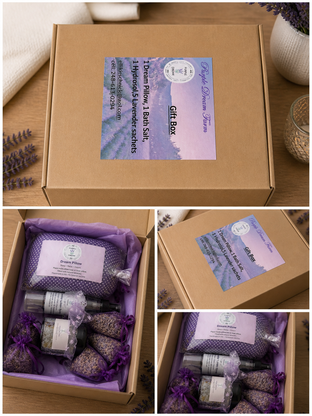 Lavender Spa Gift box
