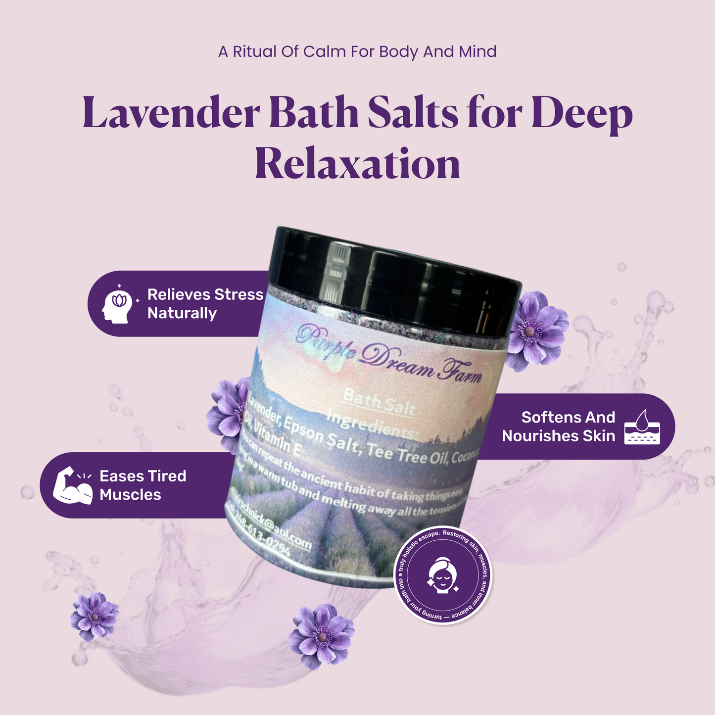 Lavender Bath Salt