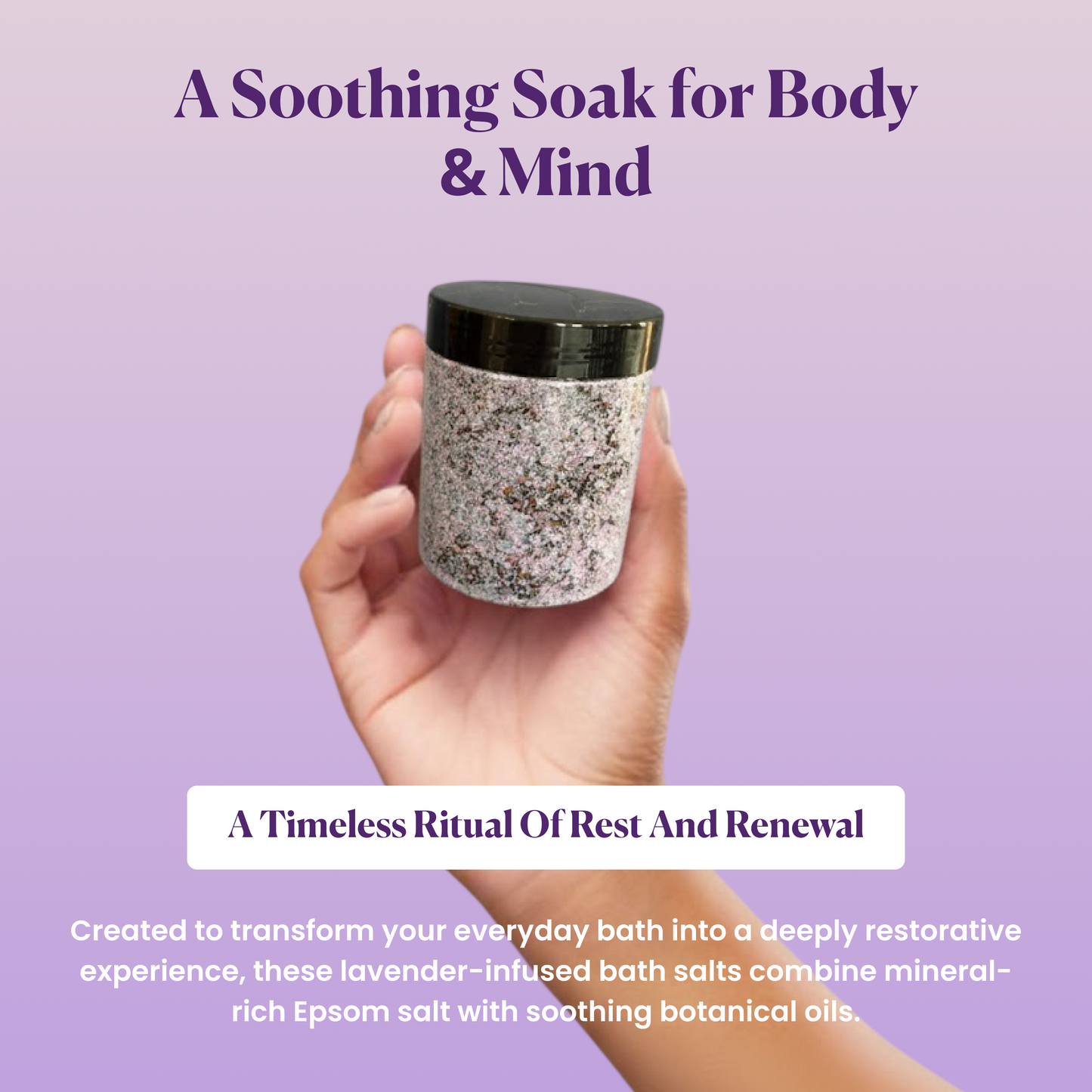 Lavender Bath Salt