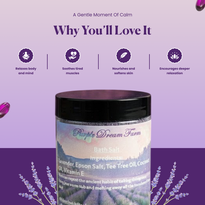 Lavender Bath Salt