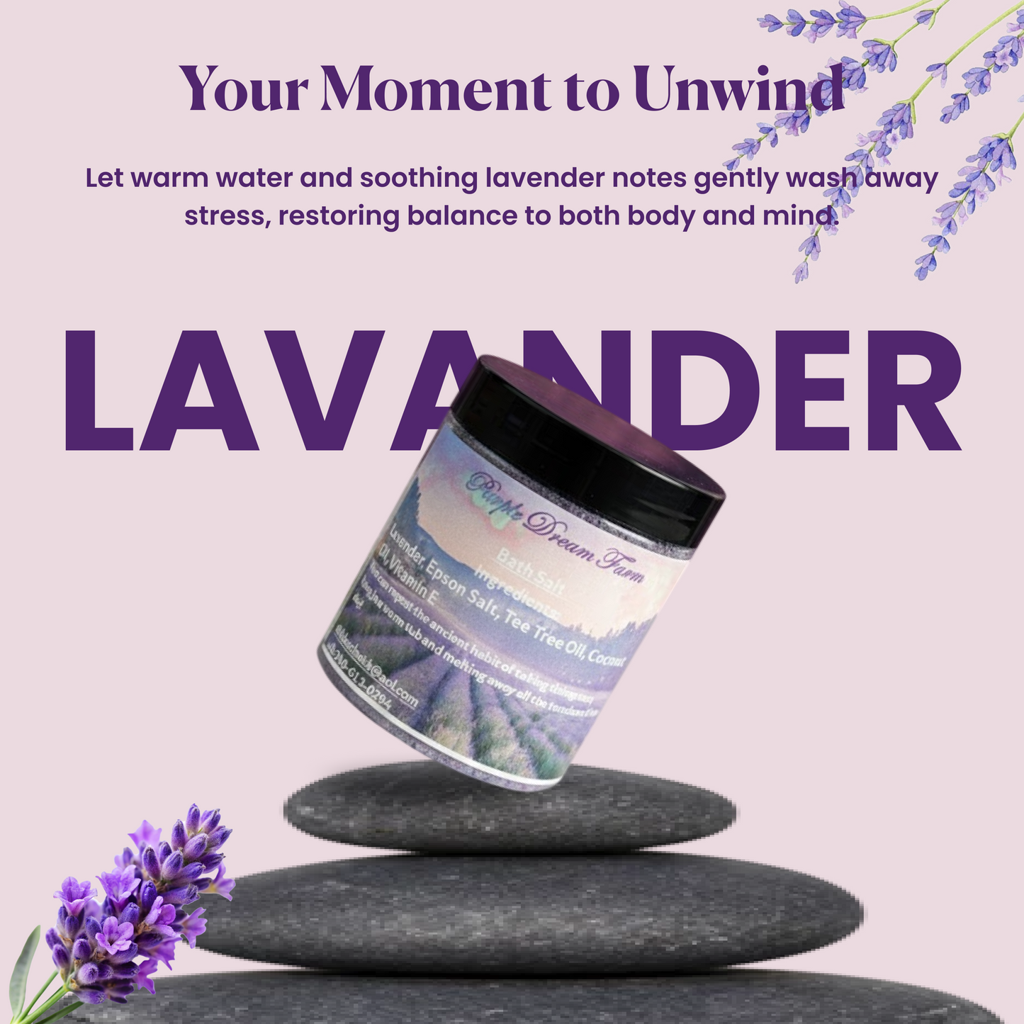 Lavender Bath Salt