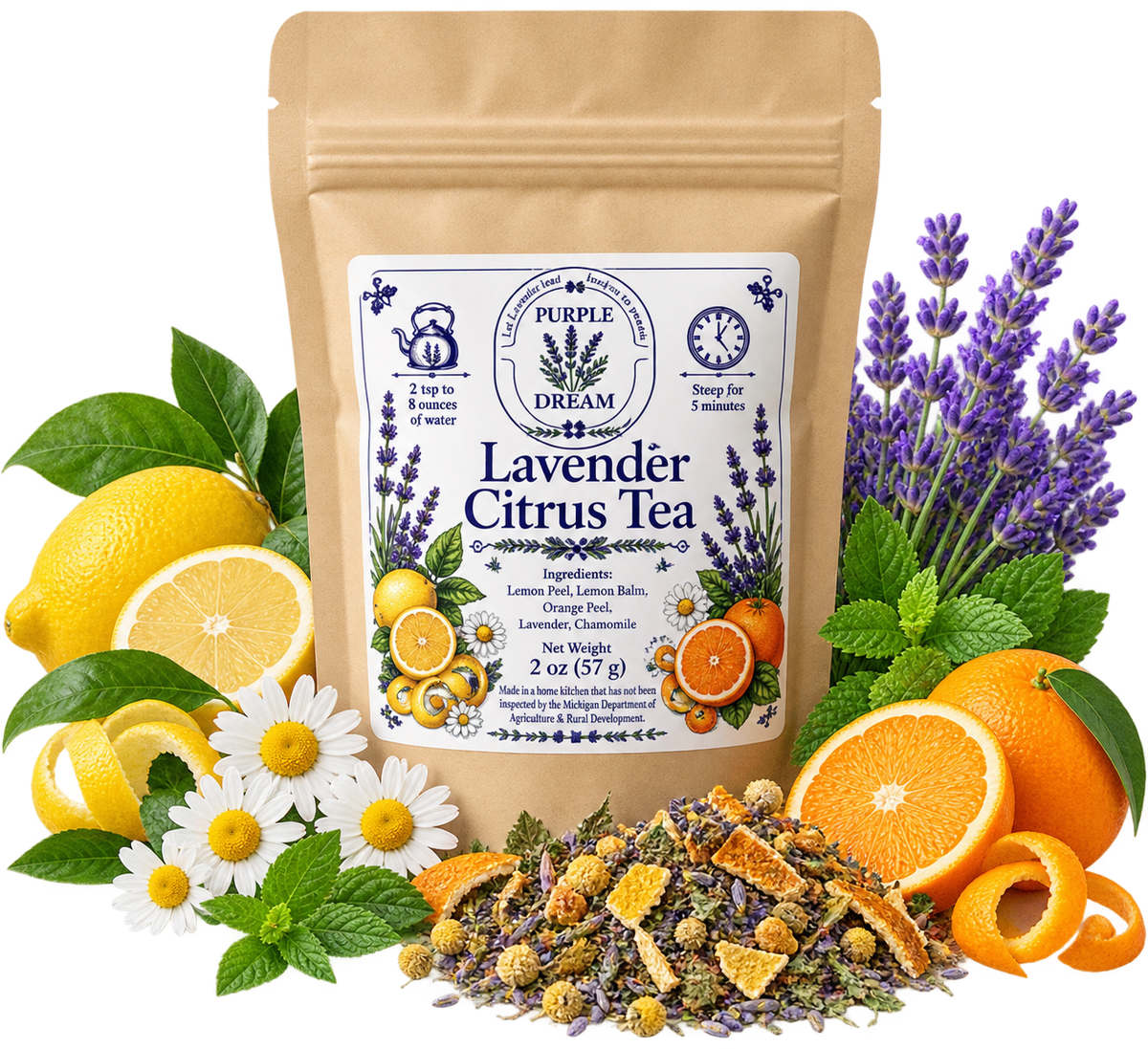 Lavender Citrus Tea